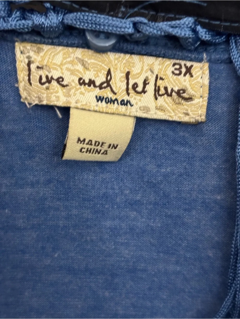 live and let live this blue